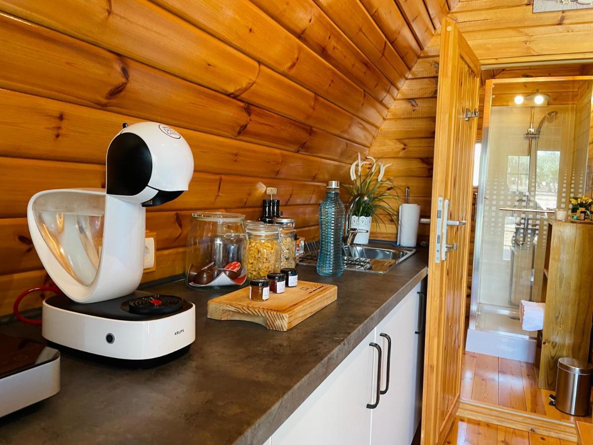 Glamping Turquesa, Feel And Relax In A Wood House Pension Corredoura Buitenkant foto