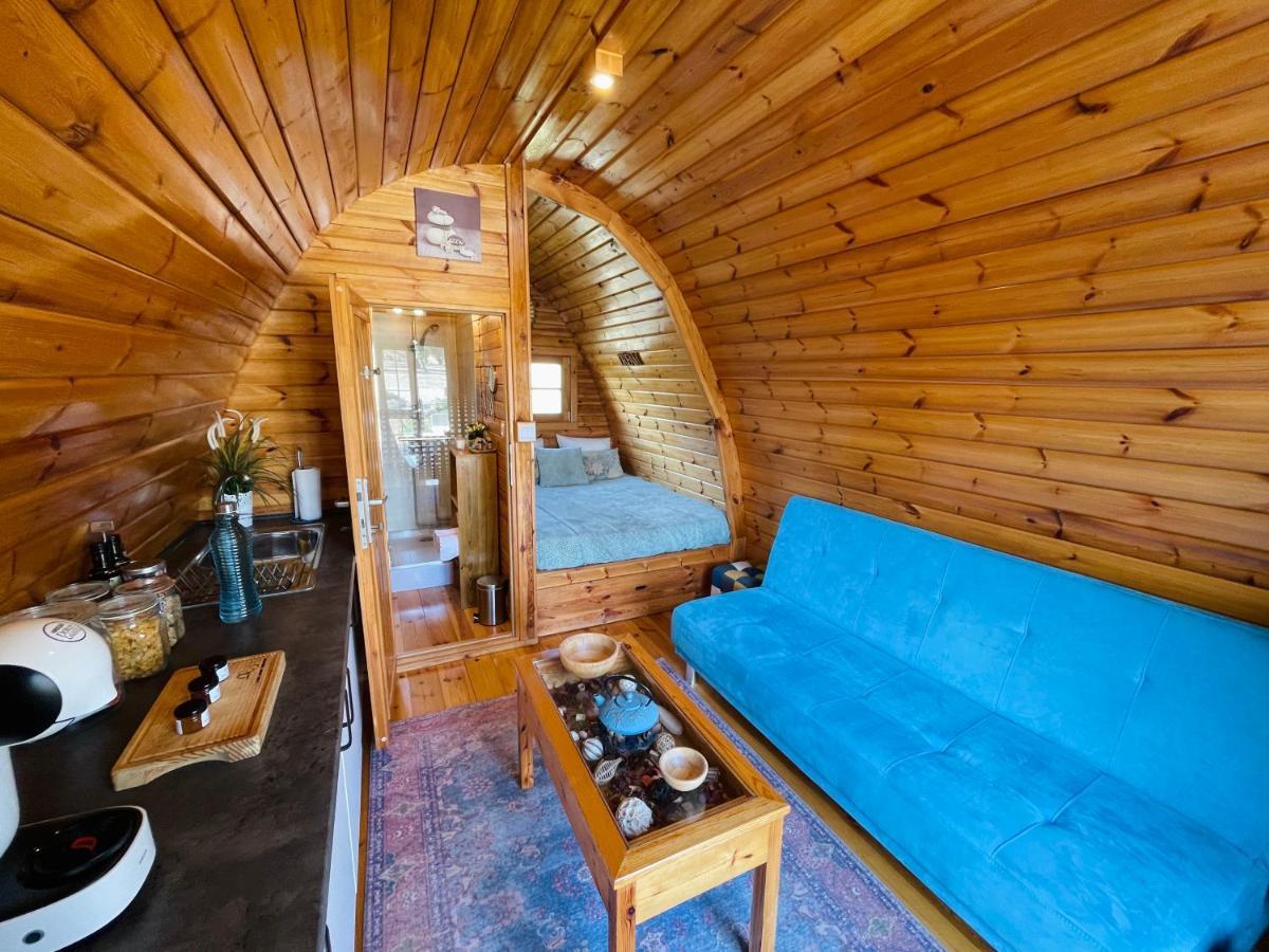 Glamping Turquesa, Feel And Relax In A Wood House Pension Corredoura Buitenkant foto