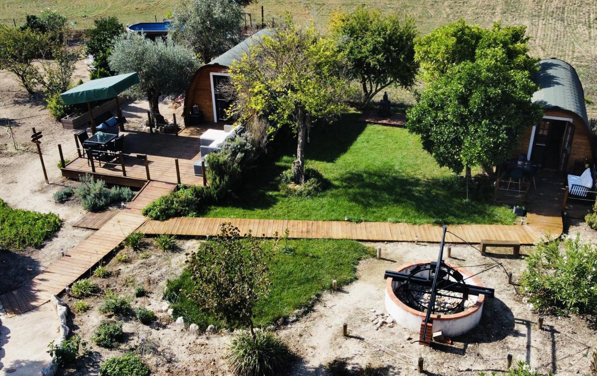 Glamping Turquesa, Feel And Relax In A Wood House Pension Corredoura Buitenkant foto